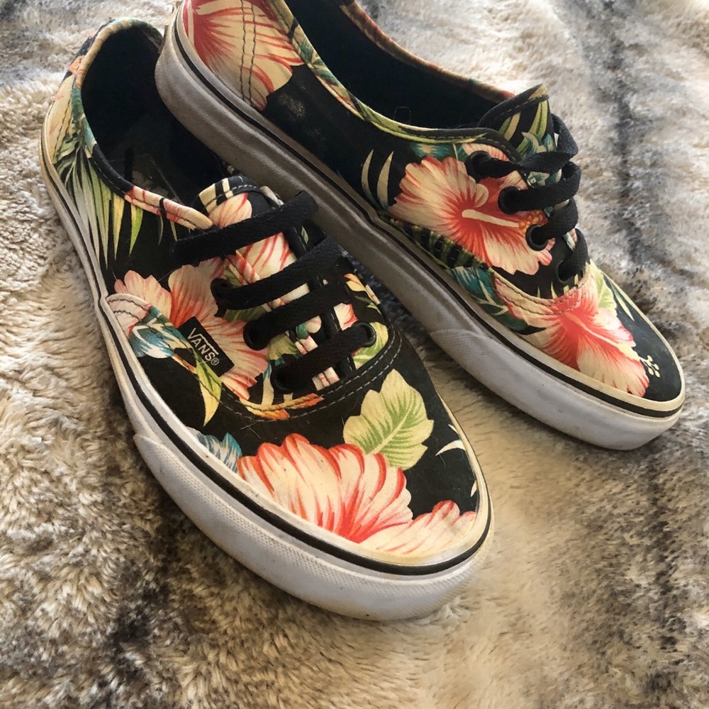 Floral Vans